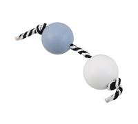 TOYZFRIENDY Asalato Musical Resistente Azul y Blanco Shaker de Percusión Manual Antiexplosión para Estudiantes Instrumento Terapéutico Compacto para Entrenamiento Rítmico