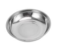 TOYZFRIENDY Bandeja para Báscula de Acero Inoxidable Redonda de Resistente y Fácil de Limpiar Compatible con Balanzas Electrónicas para Cocina y Uso