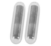 TOYZFRIENDY Barras Magnéticas de Agitación de Vidrio 4X15 MM con Recubrimiento Ptfe Pack de 2 Unidades para Mezclador Automático de Laboratorio Agitador Magnético para Química Reutilizable