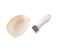 TOYZFRIENDY Báscula Digital Cuchara Dosificadora Cocina LED Precisión Medidora Pienso Sal Azúcar Blanca