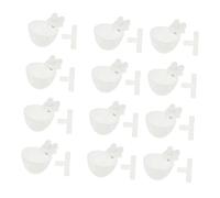 TOYZFRIENDY Bebedero Automático para Aves y Pájaros, Sistema 8mm Conector en T, Dispensador de Agua Duradero, 20 Piezas para Cría y Mantenimiento en Mascotas