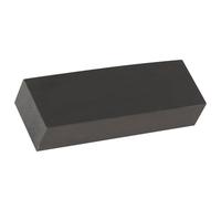 TOYZFRIENDY Bloque de Madera Ébano Negro para Mango de Guitarra DIY Decoración de Instrumentos Musicales Superficie Lisa y Resistente para Manualidades y Regalos para Guitarristas