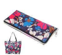 TOYZFRIENDY Bolsa de Compras Plegable de Tela Oxford Cremallera Ligera y Portátil Diseño de Cinco Compartimentos Color Surtido Adecuado para Actividades al Aire Libre y Uso Diario