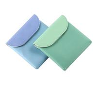 TOYZFRIENDY Bolsa Organizadora de Toallas Sanitarias para Mujer 2 Piezas de PU, Diseño Delicado y Funcional para Mantener Higiene y Orden en Menstruación