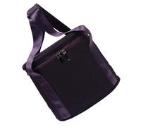 TOYZFRIENDY Bolsa para Cuenco de Canto de Cristal con Acolchado Interior Material Duradero de Poliéster y Algodón Estuche Portátil para Almacenamiento y Transporte Color Morado