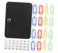 TOYZFRIENDY Caja para Llaves de Pared con Cerradura Armario de Seguridad para Almacenamiento de Claves Caja Metálica Duradera y Espaciosa para Organización Hogares Oficinas y Garajes Fácil