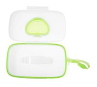 TOYZFRIENDY Caja Portátil para Toallitas Húmedas Colgante para Cochecito de Niña Envase Ligero para Exteriores Almacenamiento Práctico para Recién Nacidos para Paseo y Viaje