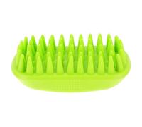 TOYZFRIENDY Cepillo para Baño de Mascotas con Silicona Suave Masajeador Anticaída para Perros y Gatos Cepillo de Aseo Cómodo y Versátil para Eliminar Pelo y Aplicar Champú