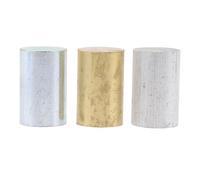 TOYZFRIENDY Cilindros Metálicos de Aluminio Cobre Hierro para Investigación de Densidad Laboratorio Escolar Duraderos y Seguros para Física y Mecánica