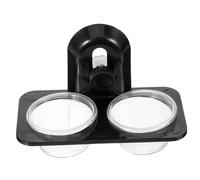 TOYZFRIENDY Comedero para Reptiles Doble Cuenco Separable Resistente De Espacio para Alimentación De Geckos Tortugas y Otros Reptiles Terrarios