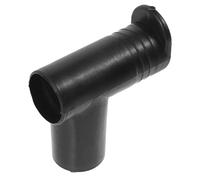 TOYZFRIENDY Conector de Varilla en Ángulo Recto Negro para Perchero, Soporte de Tubo de Armario Resistente, Pieza de Accesorio para Perchero de Dormitorio, Instalación Estable para Secado
