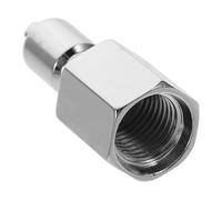 TOYZFRIENDY Conector Rápido Macho de Baja Presión 3/8-24 Unf para Regulador de Buceo, Adaptador Inflador Bcd Tamaño Pequeño Compatible Mangueras Estándar de 12,7 Mm para Deportes Acuáticos