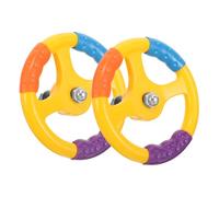 TOYZFRIENDY Control de Juego para Coche Mecedor Set de 2 Multicolor Plástico Duradero Accesorio Fácil de Instalar para Actividades Físicas y Creatividad Infantil