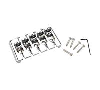 TOYZFRIENDY Cordal Fijo De Metal Para Guitarra De 5 Cuerdas, Accesorio De Puente Resistente y Duradero, Repuesto Compatible Para Guitarras Eléctricas, Uso Práctico y Sencillo