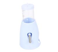 TOYZFRIENDY Dispensador de Agua Antigoteo para Hámsteres y Chinchillas con Soporte Vertical Botella para Pequeños Roedores y Mascotas Accesorio y Duradero para Bebederos de Jaula Azul