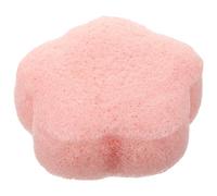 TOYZFRIENDY Esponja Limpiadora Facial en Forma de Flor Rosa, Esponja Natural Pequeña, y Biodegradable para Limpieza Profunda del Rostro, Cuidado Diario para Mujeres