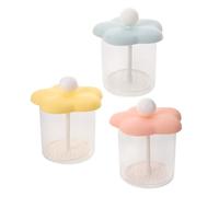 TOYZFRIENDY Espumador Manual para Lavado Facial 3 Piezas Vaso Espumoso para Champú y Gel de Baño en Colores Amarillo, Rosa y Azul, Herramienta Portátil para Limpieza Facial y Corporal