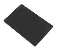 TOYZFRIENDY Estuche de Transporte Plegable para Peine de Barba en Cuero Sintético Negro, Protector Compacto para Peines de Sándalo, Bolsa Portátil para Aseo y Viaje, Organizador Resistente