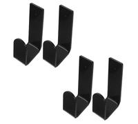 TOYZFRIENDY Expositor de Cinturones de Lucha Libre Montado en Pared, Soporte Acrílico Negro 4 Unidades para Exhibición de Cinturones de Artes Marciales, Karate, Taekwondo y Sala