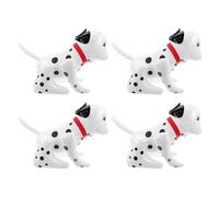 TOYZFRIENDY Globos Inflables de Perros Dálmata 4 Piezas Pvc 3d Autoportantes Diseño de Lunares y Negros para Niños Juegos de Simulación y Fiestas Temáticas Infantiles