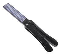 TOYZFRIENDY Herramienta de Pedicura Nano Vidrio Negra Raspador Resistente Piel Muerta Portátil Lavable para Durezas y Callos
