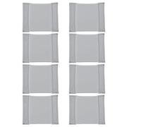 TOYZFRIENDY Insertos Acolchados para Estuches de Cámara 8 Piezas Divisores Protectores de Compartimentos 145X115 CM Paneles Organizadores Interiores Grises para Bolsos de Fotografía
