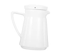 TOYZFRIENDY Jarra Cerámica para Jugos y Agua Fría Resistente y Hermética para Uso Doméstico Hogar Oficina y Hotel Diseño Elegante y Moderno