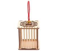 TOYZFRIENDY Jaula de Madera para Grillos y Mascotas Pequeñas Jaula de Cría Liviana y Portátil Suministros para Mascotas para Transporte y Observación Tamaño Cuadrado para Uso al Aire Libre