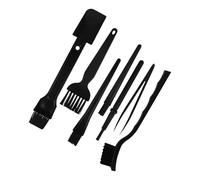 TOYZFRIENDY Juego de 7 Cepillos Antiestáticos para Limpieza de Teclado y Electrónica Cepillos de Nailon y Pa Kit Portátil para Ordenador Portátil y Dispositivos Móviles