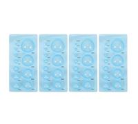 TOYZFRIENDY Juego de Herramientas para Quilling de Papel Molde de Media Esfera Azul, Ligero y Resistente, Adecuado para Manualidades DIY y Creación de Figuras 3d