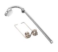 TOYZFRIENDY Juego de Piezas para Válvula de Drenaje de Trombón, Resorte Metálico y Teclado de Compuerta de Agua, Repuesto Compatible para Trombones Profesionales, Accesorio Compacto y Ligero