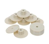 TOYZFRIENDY Kit de Fijación para Jaulas de Pájaros 10 Juegos Tuercas y Arandelas M6 de Color, Accesorios Resistentes para Perchas de Loro y Periquitos, Montaje Fácil para Parques de