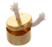 TOYZFRIENDY Lámpara Alcohol Quemar de Cobre Mini Portátil Quemador Calentador Alcohol para Camping y Laboratorio con Depósito de Combustible Fiable