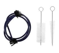 TOYZFRIENDY Limpieza para Pequeño Azul Oscuro, Cepillo Práctico para Pistones y Boquilla, Accesorios para Instrumentos de Viento, Adecuado para Cuidado y Limpieza Precisa