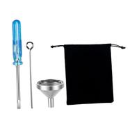 TOYZFRIENDY Mini Embudo para Urnas De Cremación Embudo para Joyas Urnas De Acero Inoxidable Embudos Pequeños Kit De Llenado De Urnas para Joyas Embudo Pequeño De Acero Suministros De