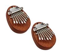 TOYZFRIENDY Mini Kalimba de Madera Notas Ligera y Portátil Piano de Pulgar con Sonido y Brillante para Principiantes y Viajes
