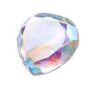 TOYZFRIENDY Modelo en Forma de Corazón Diamante Falso 8 Cm Multicolor para Decoración de Uñas Mujer Arte Fotográfico Accesorio Exhibición Manicura