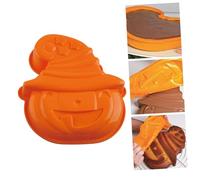 TOYZFRIENDY Molde de Silicona para Pastel Calabaza de Halloween Molde para Hornear Reutilizable Herramienta para Repostería y Helados