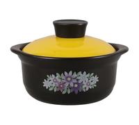 TOYZFRIENDY Olla de Barro para Guisos 13 Litros Cazuela Doméstica de Arcilla Resistente al Calor sin Recubrimiento Adecuado para Cocina Casera y Restaurantes Utensilios de Cocina de