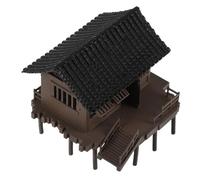 TOYZFRIENDY Pabellón Miniatura Estilo Chino Resistente la Intemperie para Acuarios y Jardines Zen Decoración Cultural para Bonsáis y Terrarios Modelo Arquitectónico Antiguo