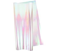 TOYZFRIENDY Papel Celofán Iridiscente Para Envolver Regalos, Rollo 56 Cm x 9,14 M, Película Arcoíris 5.8 Micras, Envoltorio Decorativo Para Ramos, Manualidades y Embalaje Festivo