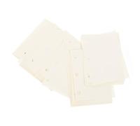 TOYZFRIENDY Papel de Notas Práctico 3 Agujeros Hojas Recargables 60 Hojas por Set Papel para Encuadernación Multifunción Color Claro Adecuado para Cuadernos de Oficina y Uso Escolar 4 Sets