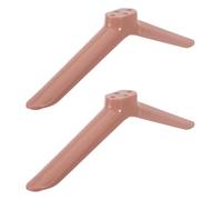 TOYZFRIENDY Patas Aplicables para TV 40 Pulgadas Rosa Dorado Soporte de Mesa Base y Tornillos Kit de 1 Par para Montaje y Reemplazo Adecuado para Hogar y Oficina
