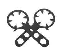 TOYZFRIENDY Pelador de Maíz Manual 2 Piezas Negro Herramienta para Pelar Mazorcas Mango Largo Desgranadora Rápida y Resistente para Cocina y Agricultura Doméstica