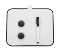 TOYZFRIENDY Pizarra Pequeña Magnética Borrable para Pared o Frigorífico Tablero Imantado Duradero con Rotulador y Imanes para Dibujo Escritura y Organización Casa Escuela u Oficina