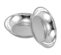 TOYZFRIENDY Plato de Pesaje de Acero Inoxidable 25 CM Repuesto para Báscula Mecánica de Sobremesa Bandeja Metálica Resistente para Cocina Industrial Accesorio Preciso y Duradero