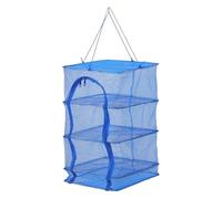 TOYZFRIENDY Secado Plegable para Colgar Malla de Secado Cesta de Drenaje Colgante para Frutas y Verduras Tendedero Plegable Pequeño para Cocina