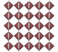 TOYZFRIENDY Servilletas Decorativas de Fútbol Desechables 48 Piezas Servilletas para Fiestas y Cumpleaños Papel Absorbente para Eventos Deportivos y Catering Diseño Rugby Colores Vibrantes