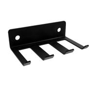 TOYZFRIENDY Soporte de Barra Vertical para Barra con Ganchos Resistentes para Gimnasio Casa Organizador Montado Pared Cinturón y Cuerda de Salto Ahorro de Espacio y Almacenamiento