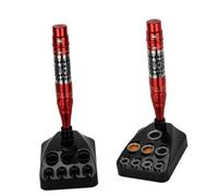 TOYZFRIENDY Soporte de Taza para Tinta de Tatuaje Base de Almacenamiento de Herramientas Abs Negro Portátil y Duradero para Salones Profesionales